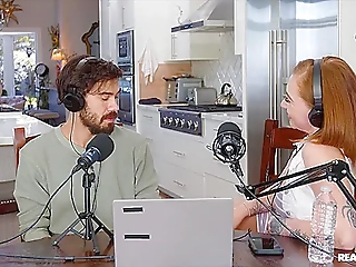 Shemale Cam Goddess Gets Redhead Fucked and Swallows in Supreme Angles